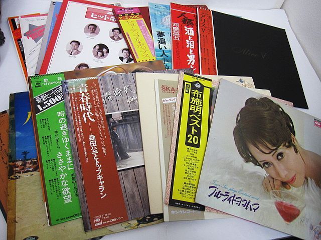 □ LP 16枚 まとめ売り 70～80年代 邦楽 人気歌手多数 他 レコード