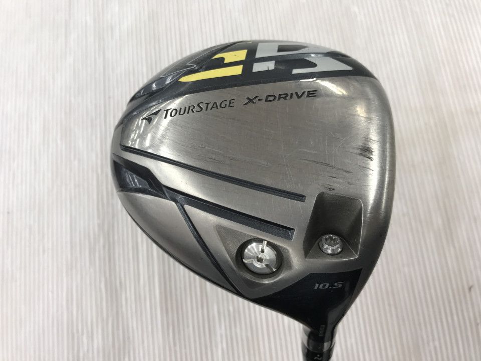 【即納】【訳あり】ツアーステージ X-DRIVE GR (2014) | 10.5 | S | ツアーAD B14-03w | 中古 | ドライバー | ブリヂストン