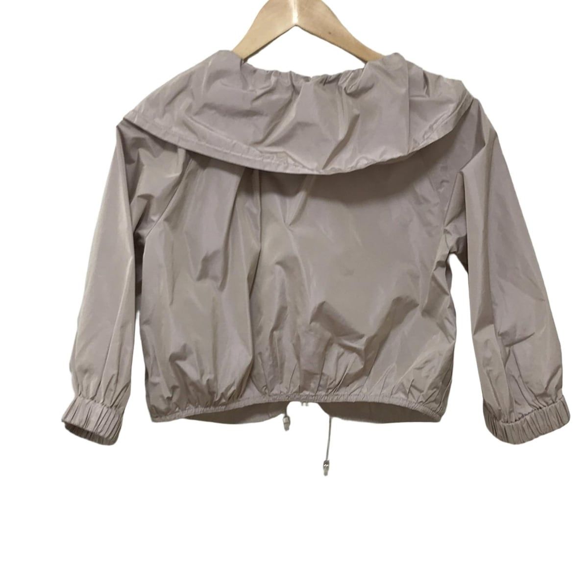 トゥービーシック TO BE CHIC ブルゾン サイズ40 M 黒 レディース リボン/冬物 ジャケット TO BE CHIC(トゥービーシック) ブルゾン サイズ40 M レディース