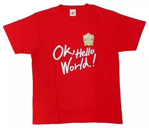 衣類　一十木音也 ワッペンTシャツ レッド Mサイズ 「劇場版 うたの☆プリンスさまっ♪ マジLOVEスターリッシュツアーズ」 中古】衣類 一十木音也 ワッペンTシャツ レッド Mサイズ 「劇場