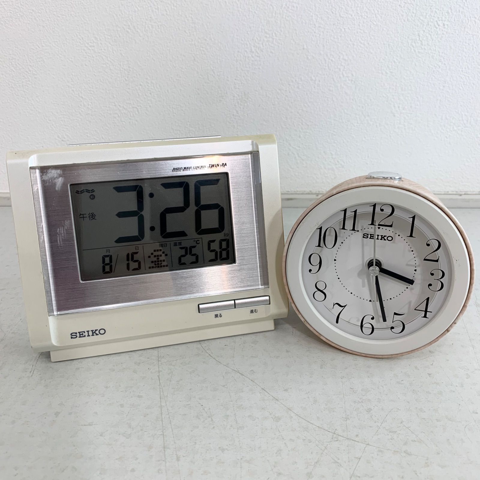 SEIKO　電波目覚まし時計 ZS450S | ネクスタイム | セイコーウオッチ株式会社