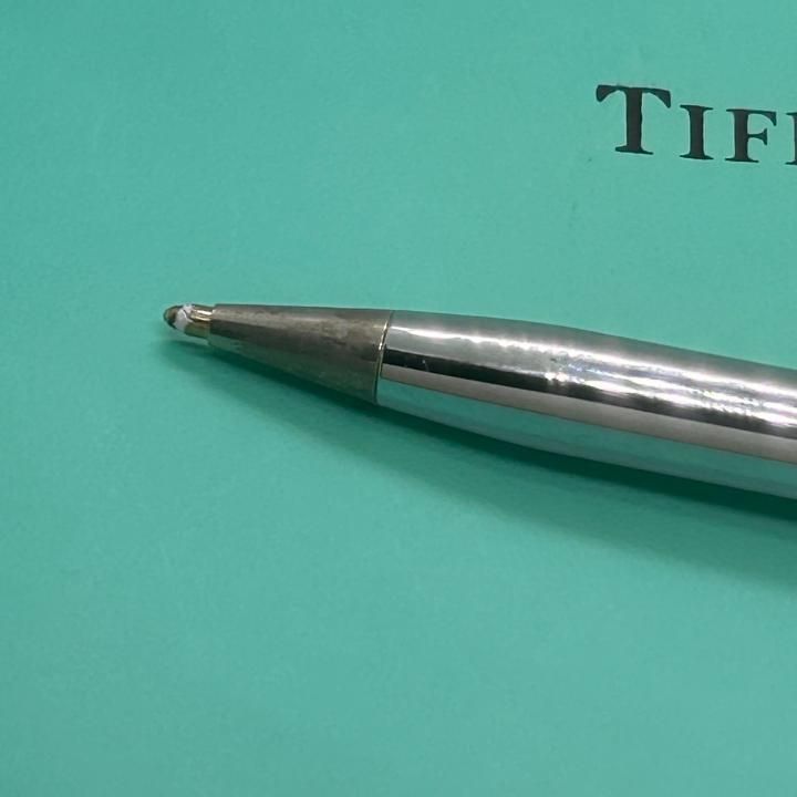  Tiffany Co Tクリップ ボールペン USA刻印 シルバー ボールペン本体 ボールペン