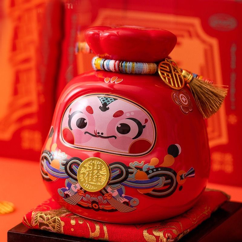 達磨 ダルマ 貯金箱 置物 赤 レッド オブジェ 縁起物 開運 健康運 仕事