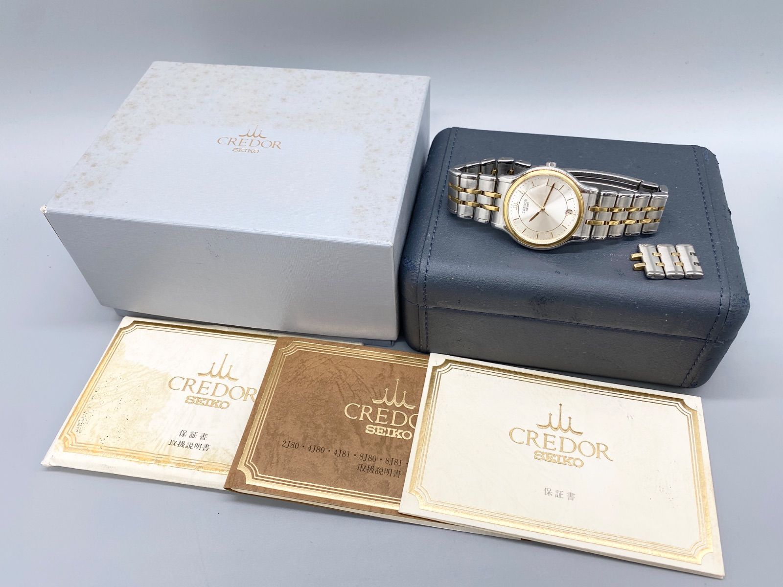 電池交換済み】SEIKO CREDOR セイコー クレドール 8J86-6A00 腕時計 SS