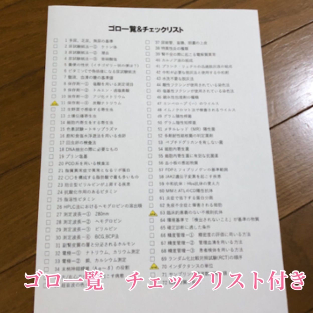 みか/臨床検査技国家試験対策ノートまとめ　とじしろありB5両面印刷 みか様専用/臨床検査技国家試験対策ノートまとめ とじしろありB5