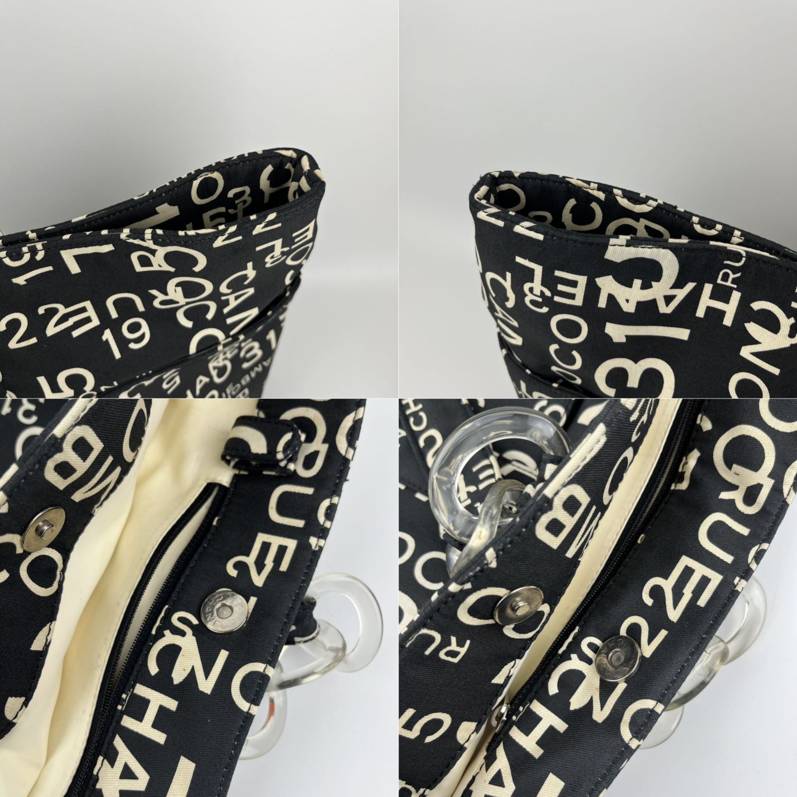 CHANEL シャネル ココマーク バイシーライン トートバッグ キャンバス レディース ７番台【中古商品】Totebag HIBUOCHI  VINTAGE - メルカリ