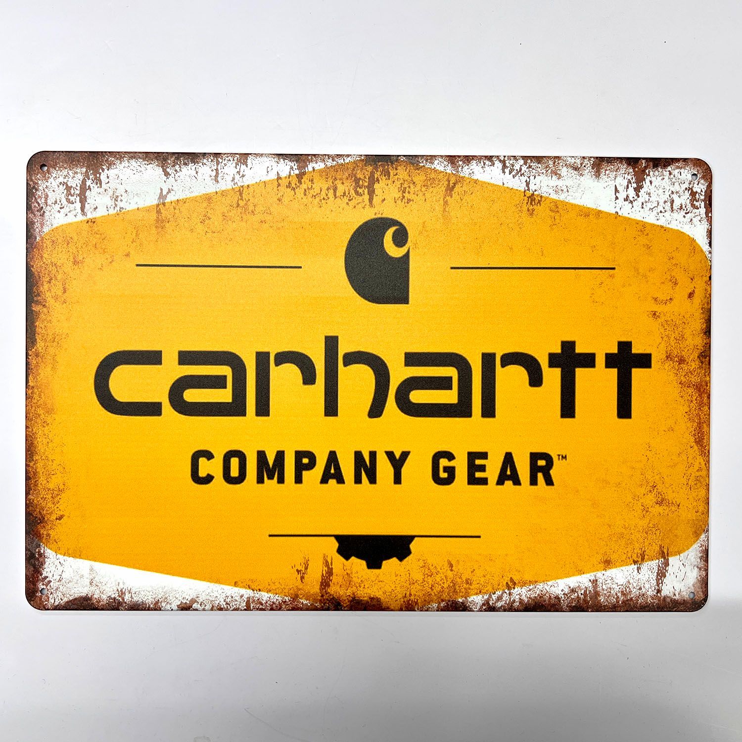 Carhartt　ヴィンテージ　看板　ブリキ　アメリカ Carhartt ヴィンテージ 看板 ブリキ アメリカ - メルカリ