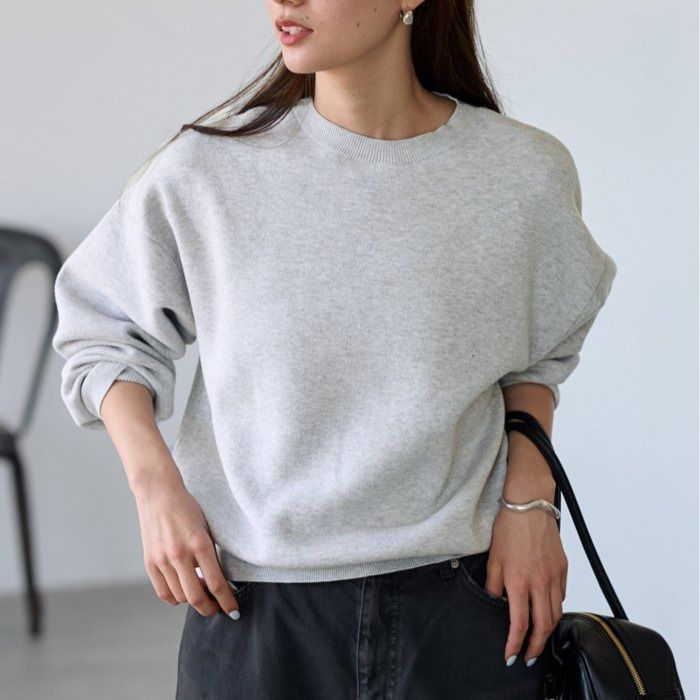 FRAMeWORK (フレームワーク) 25080220705010 コットン接結CNニット