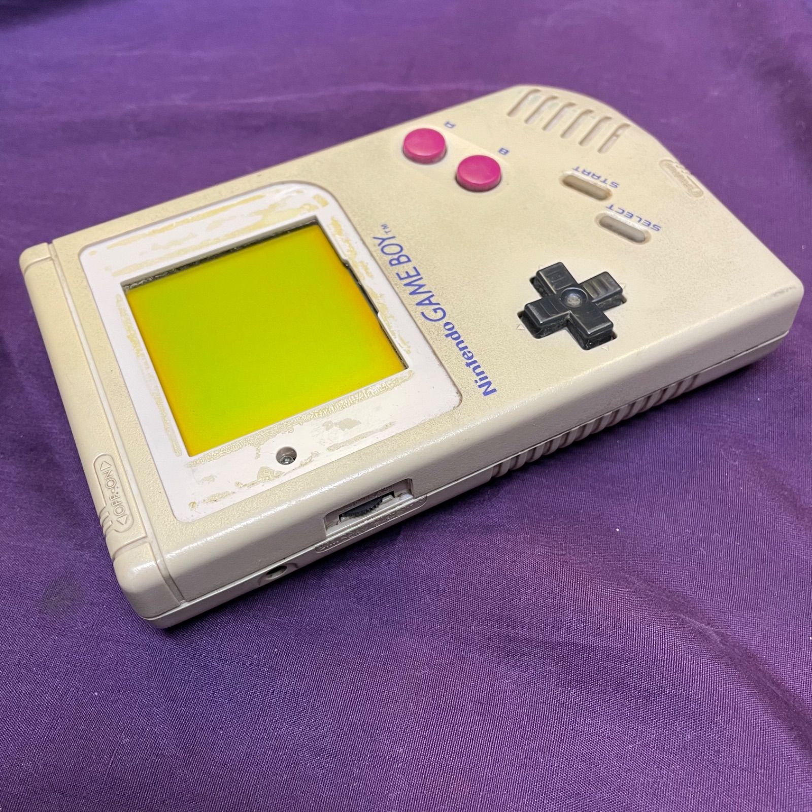 ニンテンドー　初代ゲームボーイ　本体＆スーパーマリオランドカセット 初代ゲームボーイ、スーパーマリオランド 本体ソフトセット
