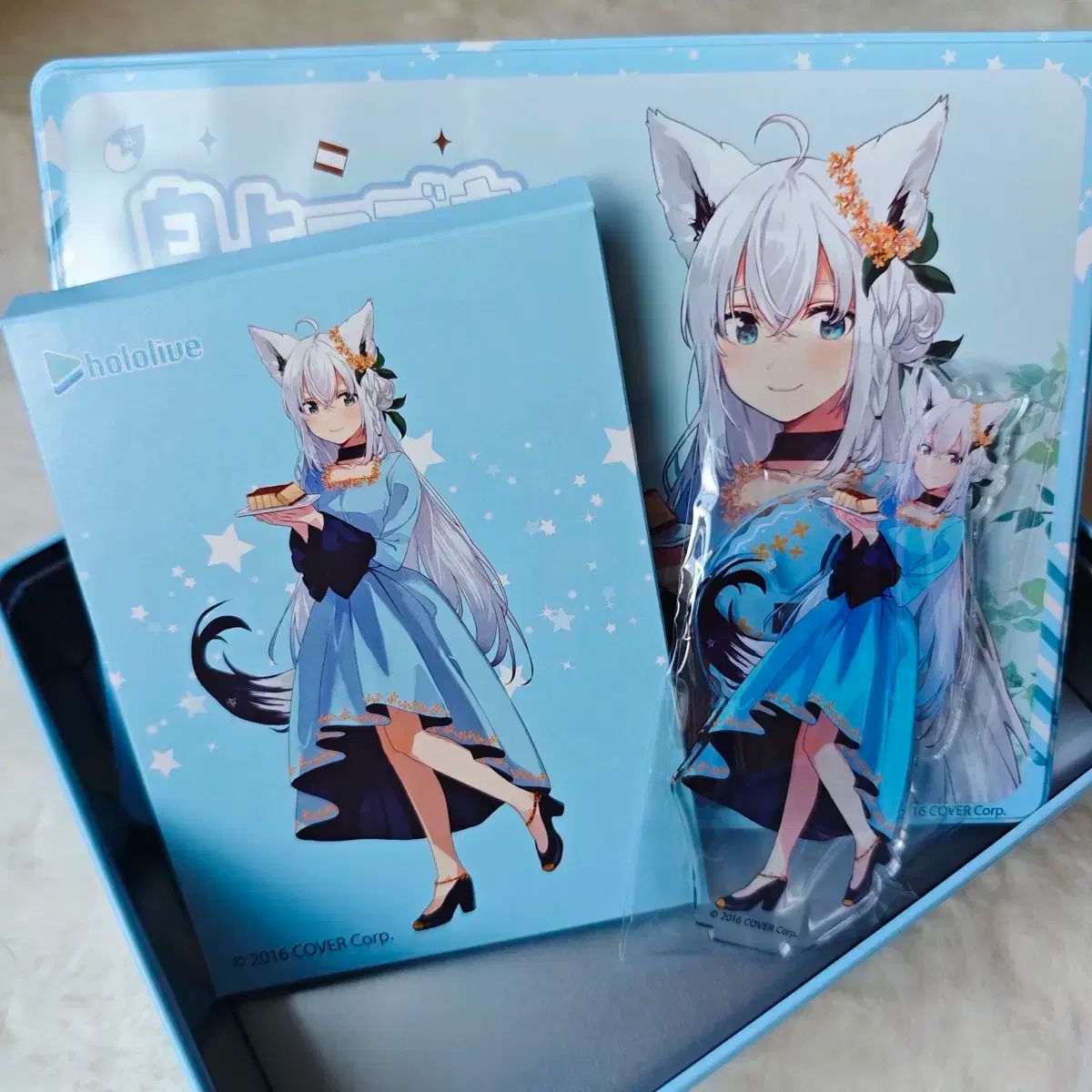 hololive(ホロライブ) しらかみ 白上 フブキ 缶ボックス+