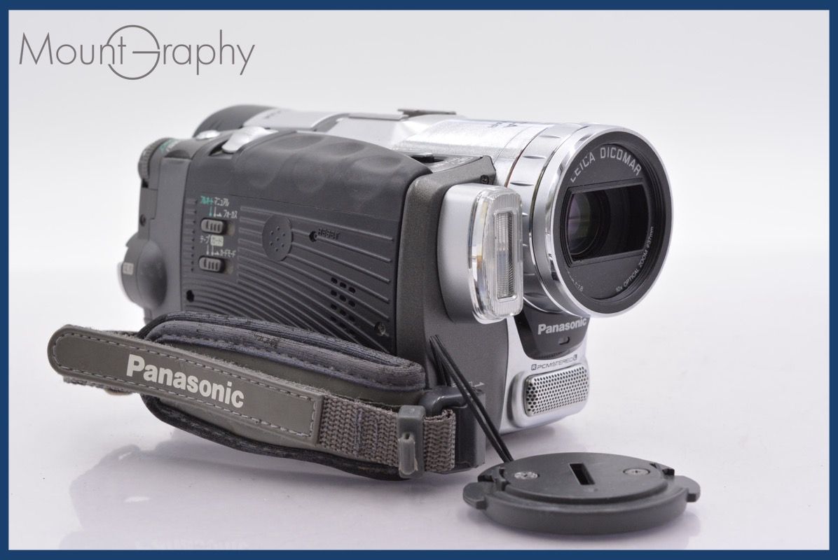 実用 パナソニック Panasonic NV-GS70 10x 前キャップ バッテリー付属 完動 同梱可 mj5191