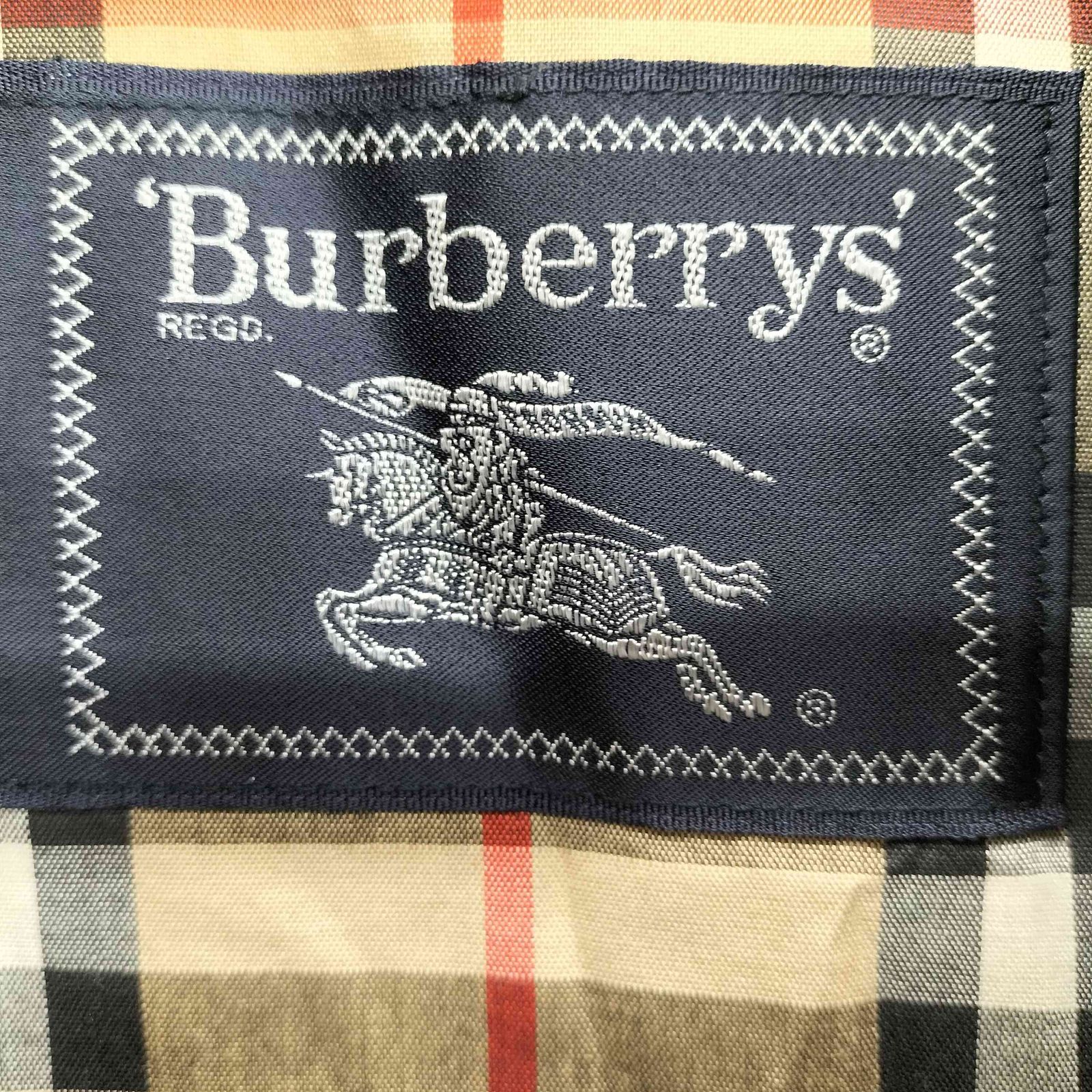 バーバリーズ BURBERRYS 裏地ノバチェック ステンカラーコート メンズ