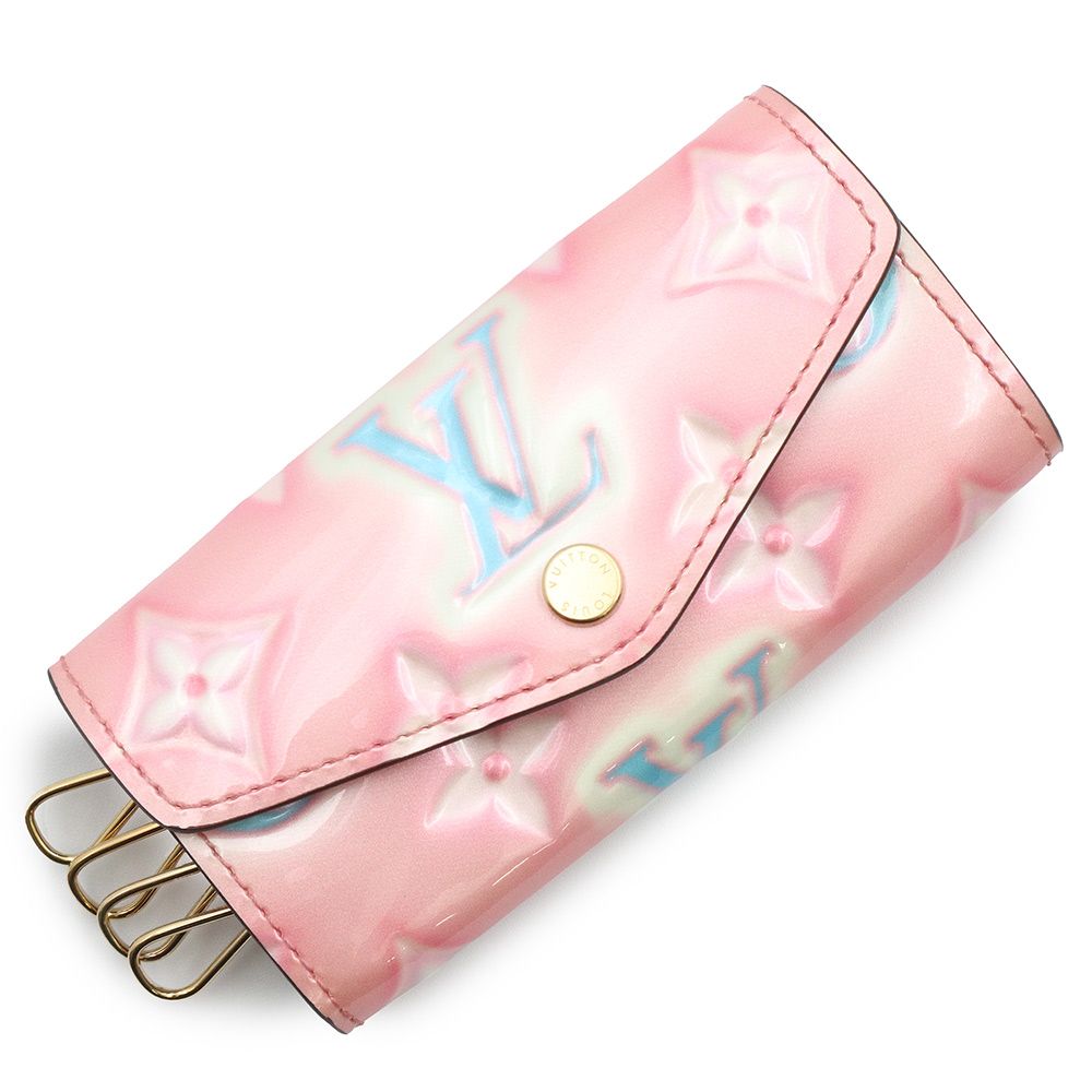 鑑定済 ルイヴィトン ヴェルニ バイオレット キーケース 4連 ルイ・ヴィトン ヴェルニ 4連キーケース 【正規品】 鑑定済 ルイ