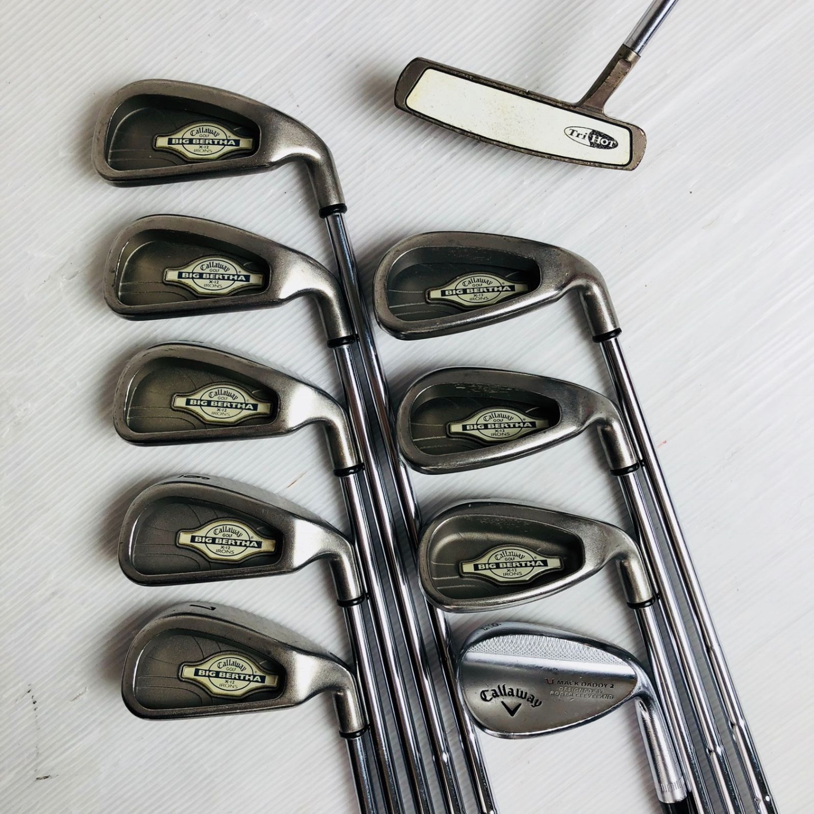 本格派 メンズゴルフクラブ 13本 フルセット キャロウェイゴルフ オークリー 豪華 13本 Callaway キャロウェイ OAKLEY オークリー メンズ ゴルフ