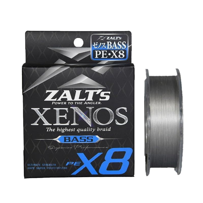 ザルツ Zalt s PEライン XENOS X8 ゼノス X8 BASS シルバー 100m 0.3号 1