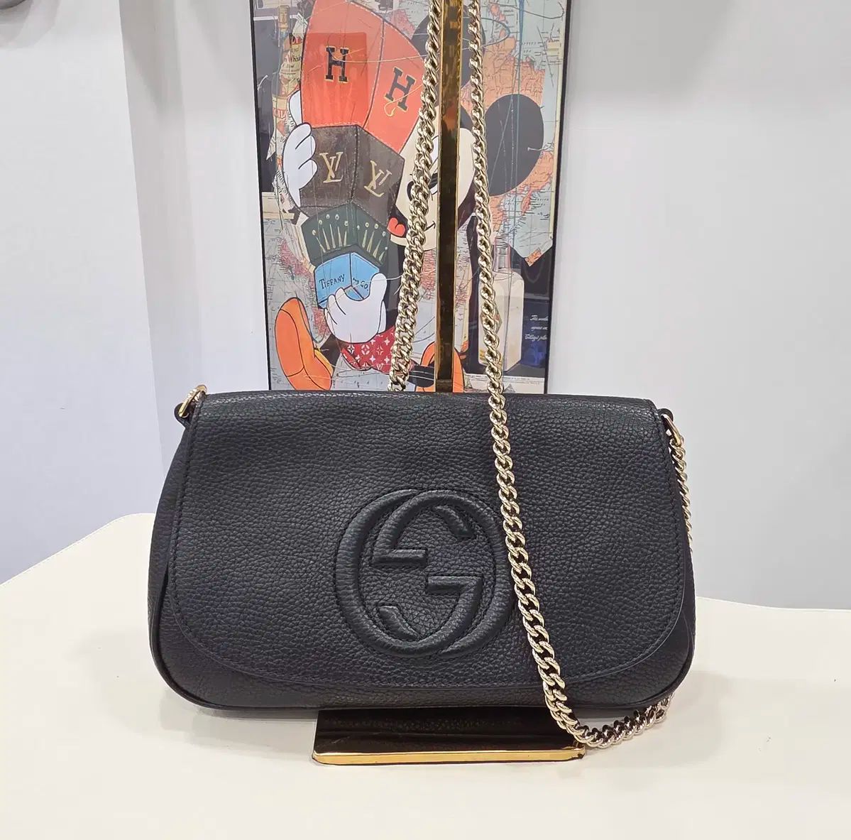 GUCCI(グッチ) ソーホー インターロッキング チェーン クロス