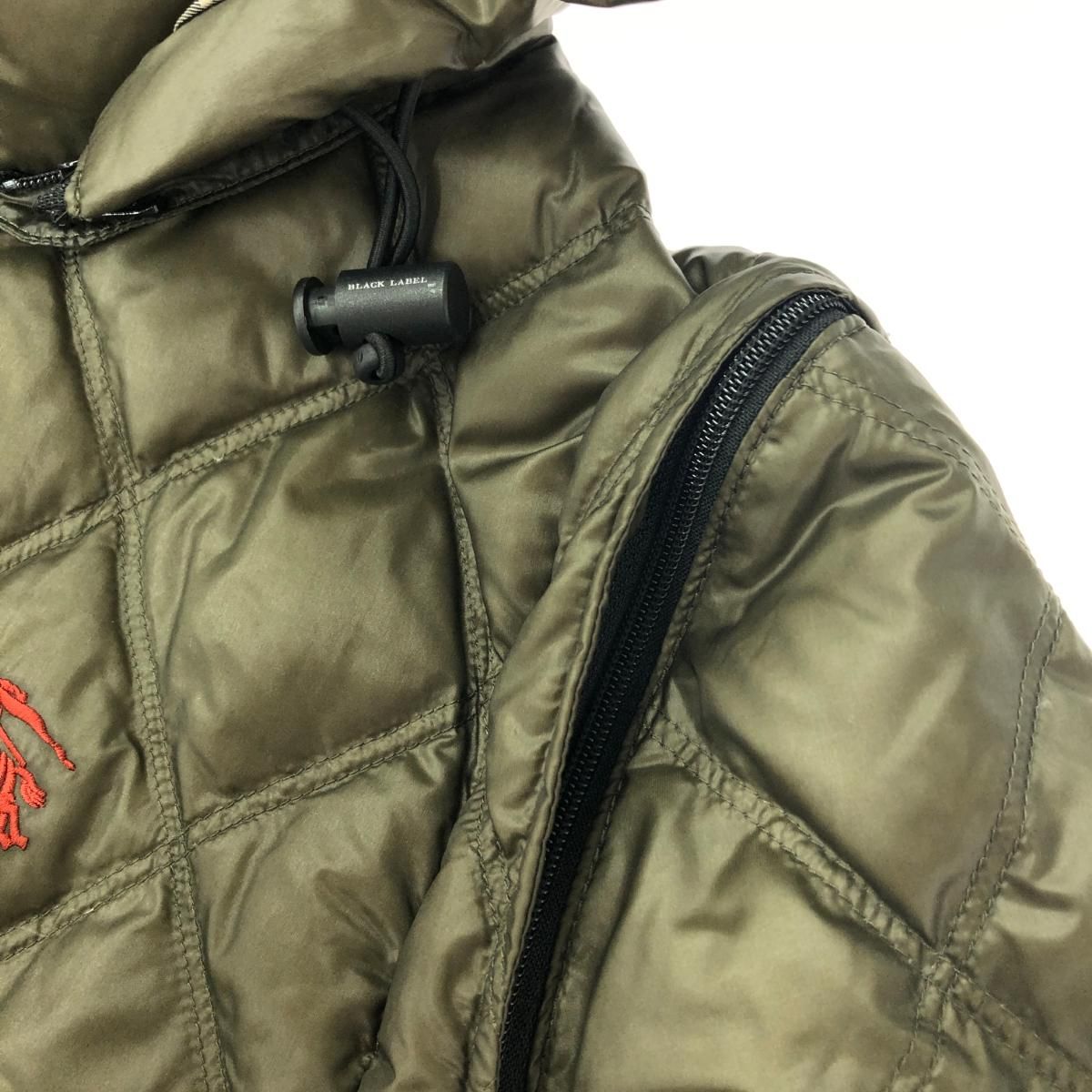 BURBERRY BLACK LABEL バーバリーブラックレーベル キルティングダウン 