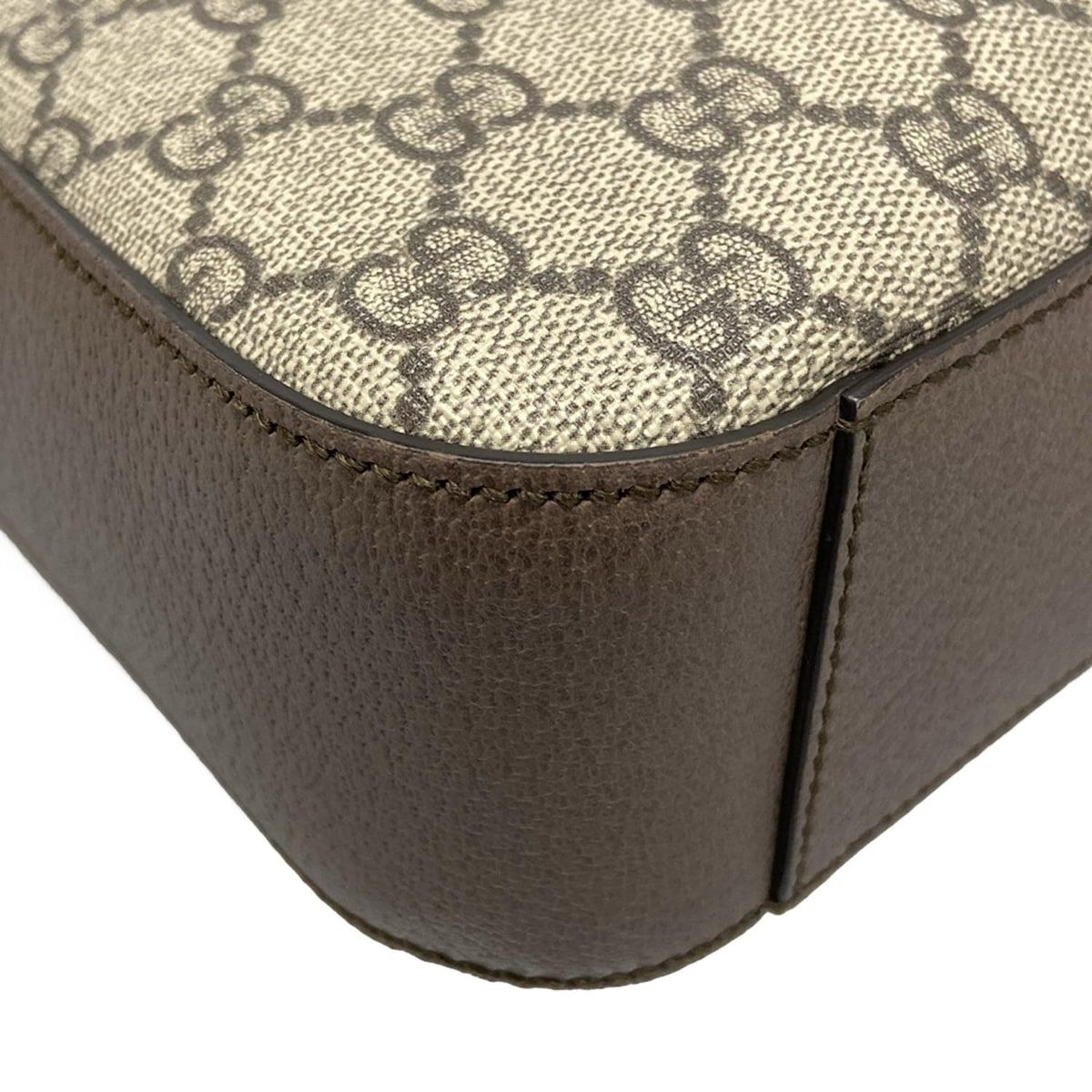 GUCCI グッチ ビジネスバッグ オフィディア 574793 グレーベージュ×グリーン×レッド レザー DECORATOM_COM_BR