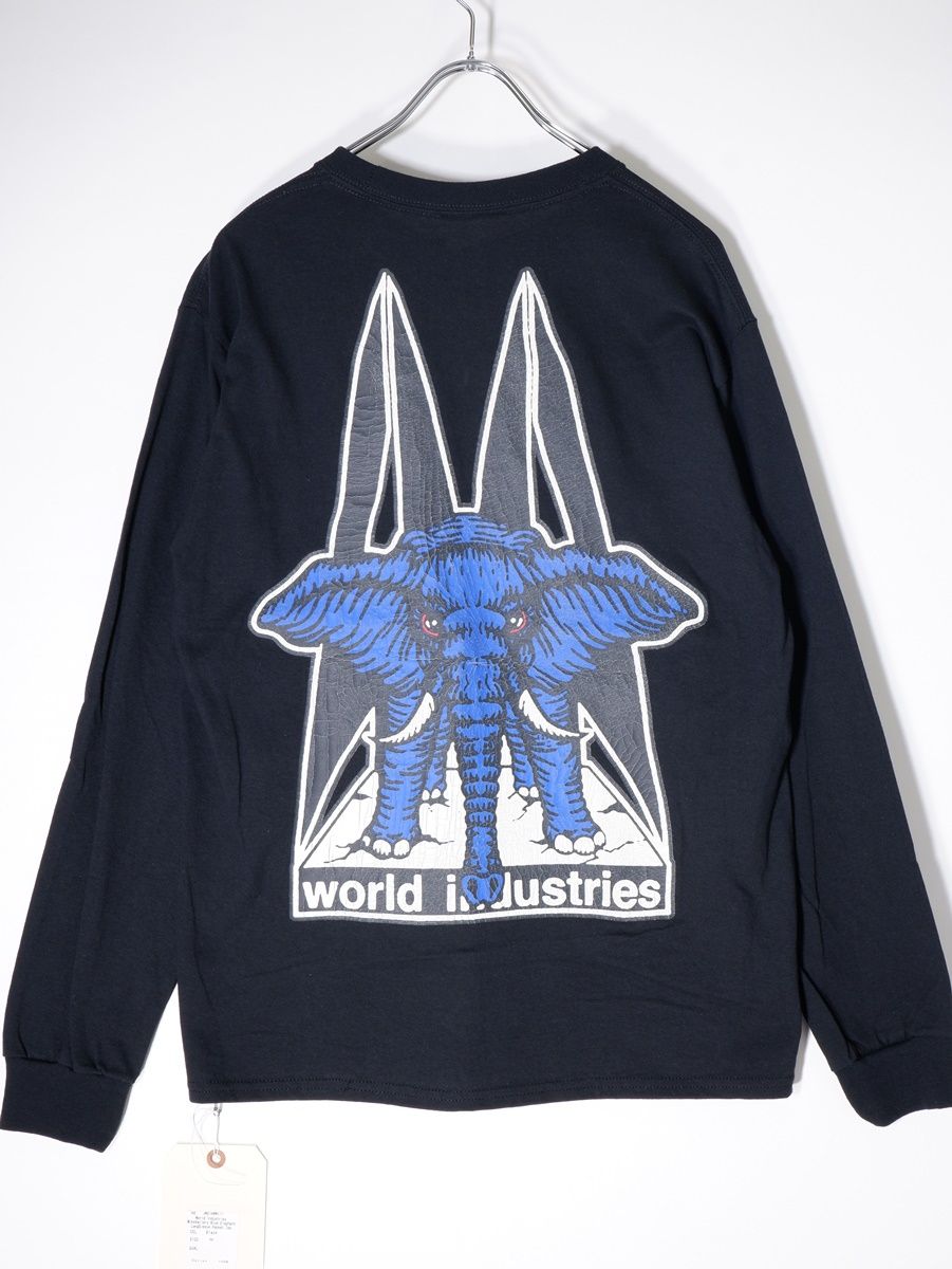 ジャクソンマティスJACKSON MATISSE 2021AW ×World Industries 「MikeVallery Blue Elephant」長袖Tシャツ新品【M】【MTSA66450】