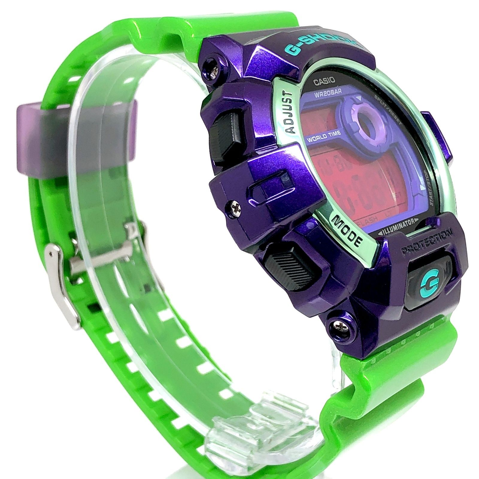 【希少】 G-SHOCK メタリックカラーズ パープル グリーン 【0048】 楽天市場】g－shock 紫 パープル（シリーズG-SHOCK（カシオ））の通販