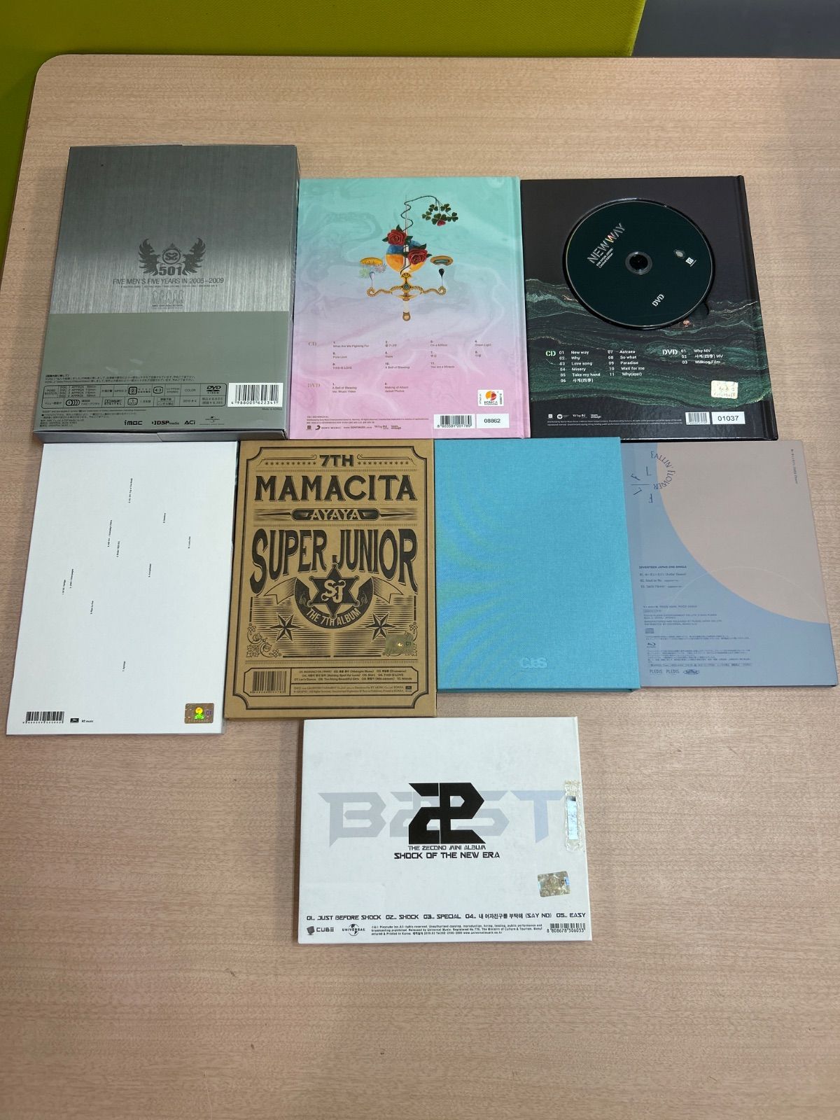 SS501 DVD まとめ売り 中古】韓流アーティストDVD・CDまとめ売り｜SS501・東方神起