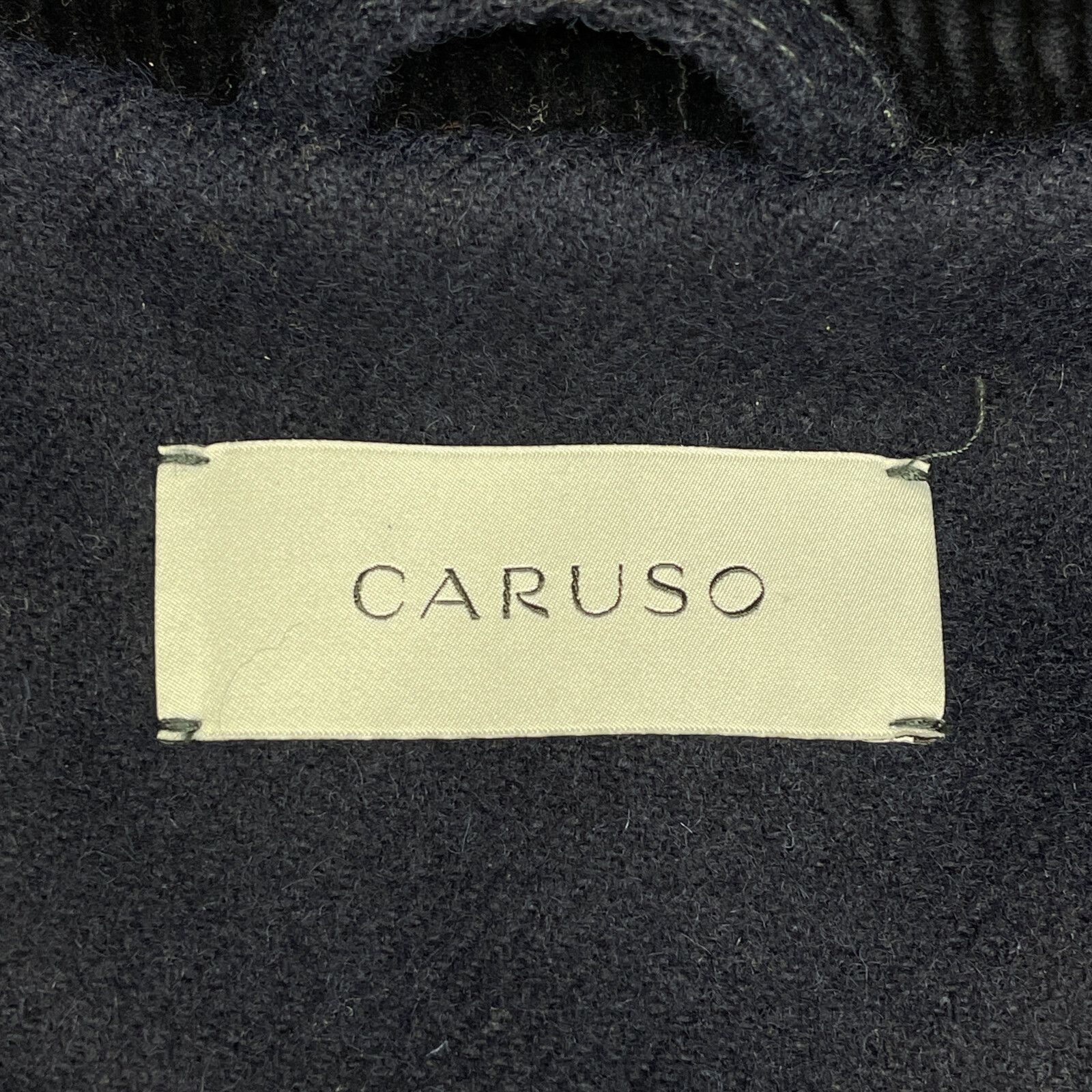 CARUSO カルーゾ 505016-0120 ウール カラーコーデュロイ切替 46