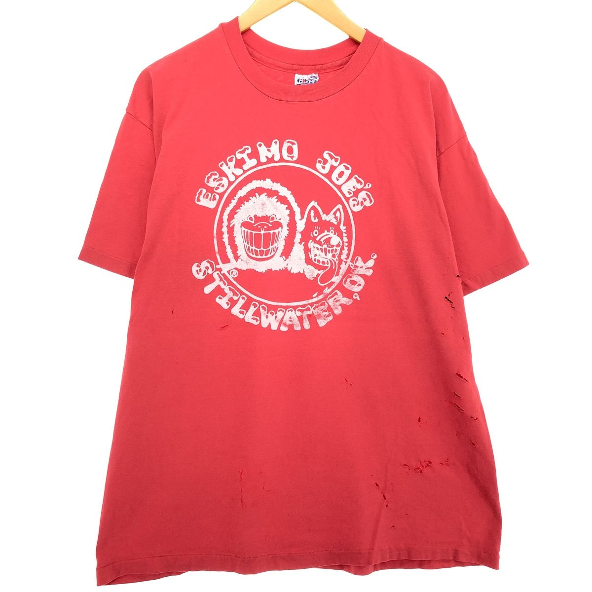 古着 90年代 ヘインズ Hanes BEEFY-T 青タグ 両面プリント プリントTシャツ USA製 メンズXXL相当 ヴィンテージ/eaa469894