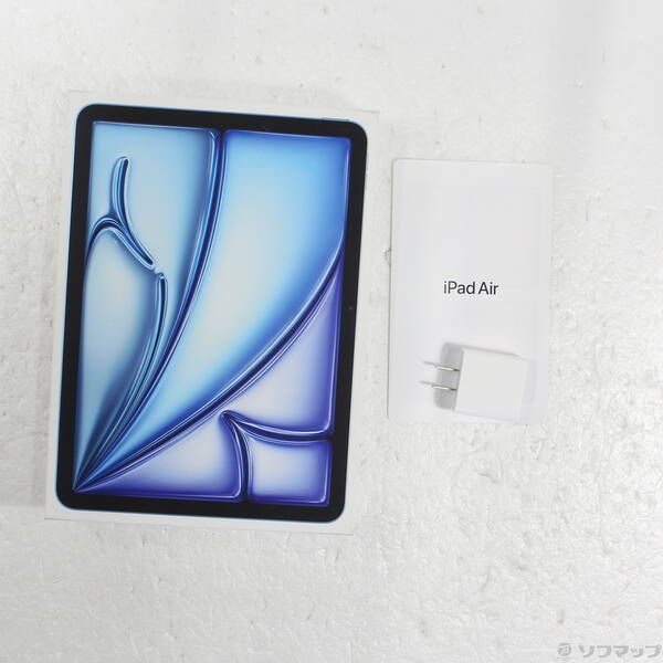 中古品〕 iPad Air 11インチ 第6世代 128GB ブルー MUWD3J／A Wi