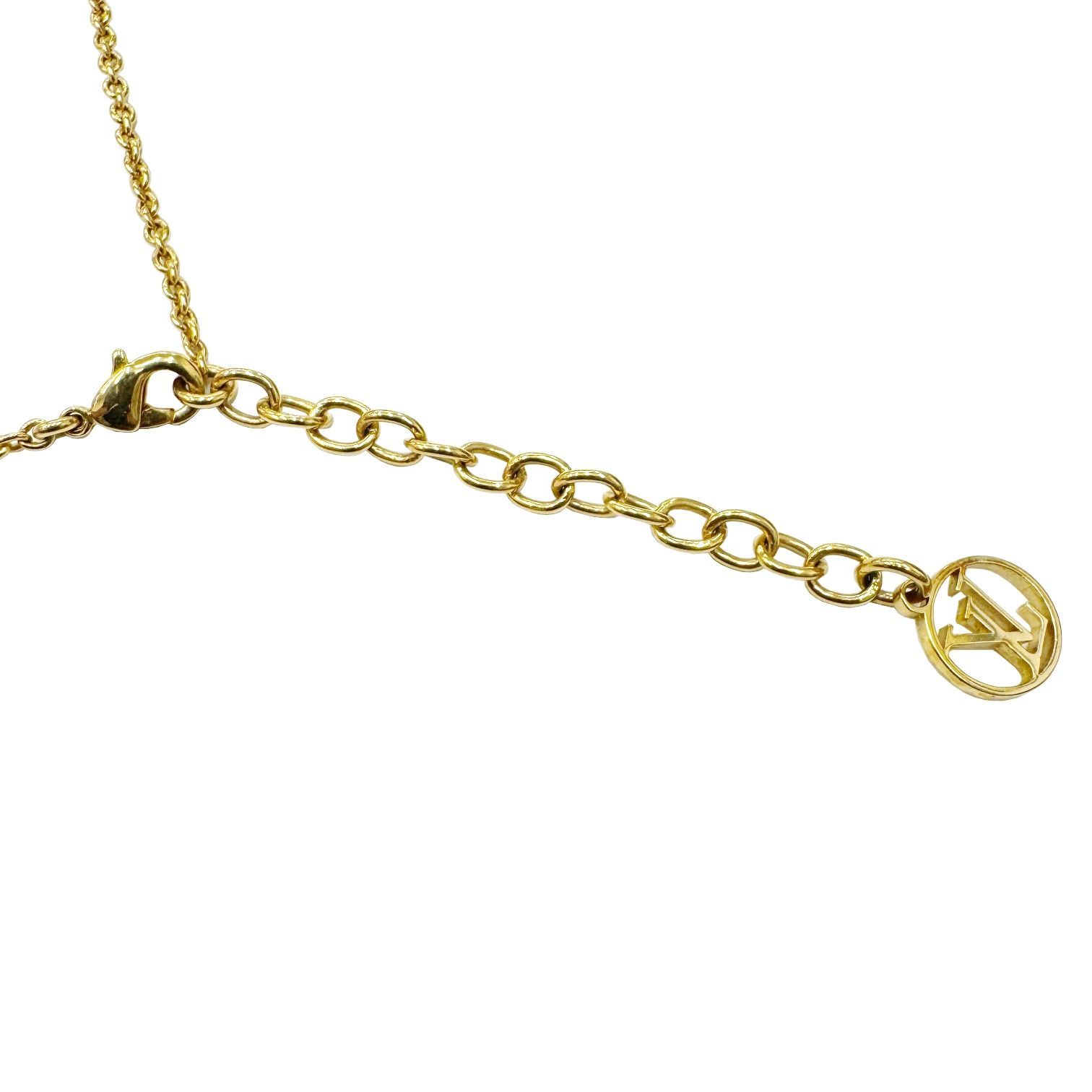 ◇ルイヴィトン◇新品仕上済 M61083 エセンシャル ネックレス OB1117 ◇ルイヴィトン◇M61083 エセンシャルV ネックレス OB1117 ゴールド