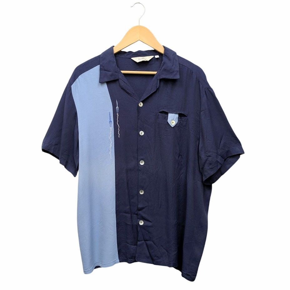 Da Vinci ダヴィンチ CALIFORNIA 半袖 開襟シャツ オープンカラー
