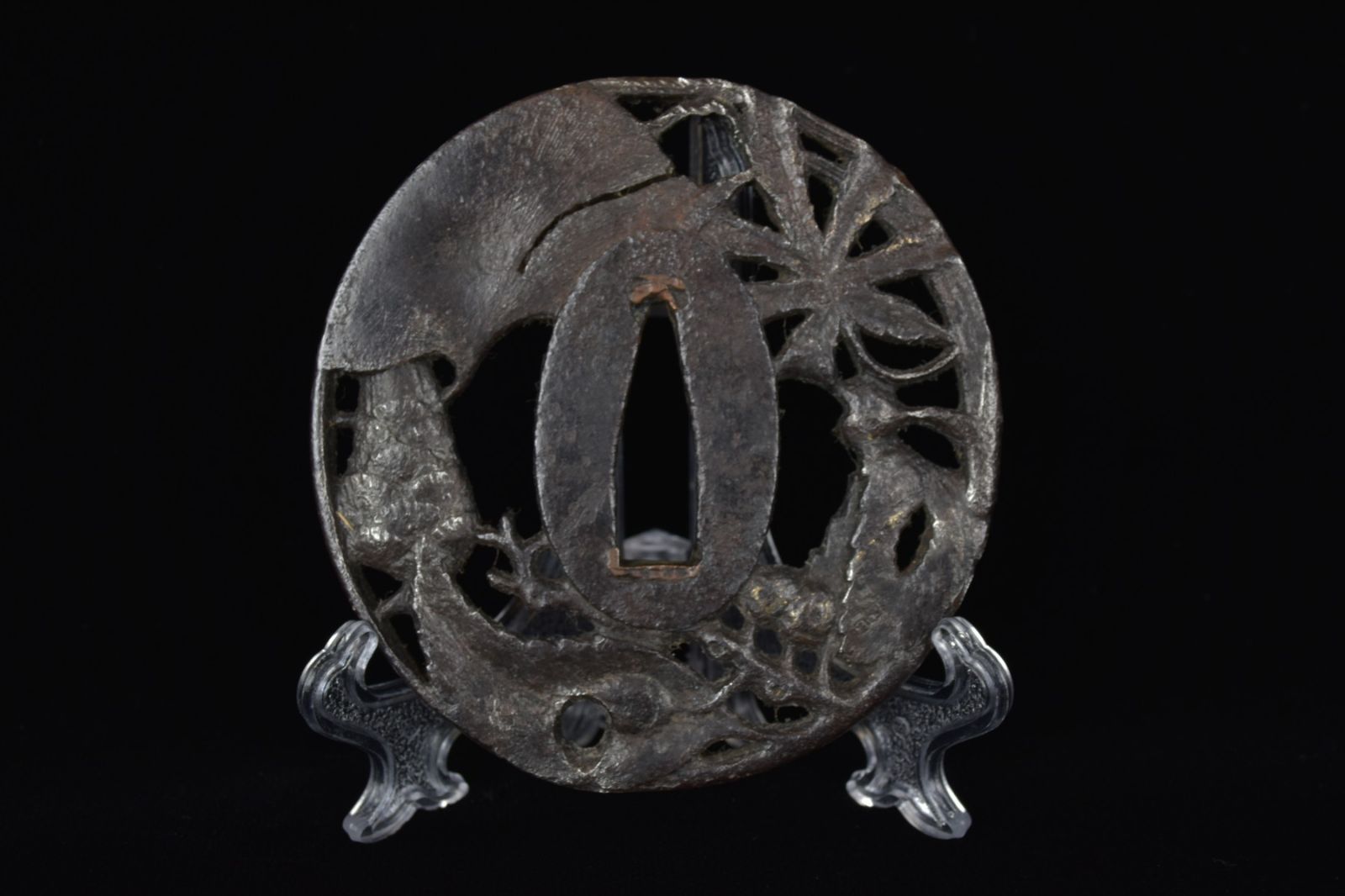 最も安い 鐔 秋の吹き寄せ図