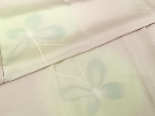 平和屋着物○長襦袢 無双仕立て 舞蝶文 暈し染め 正絹 逸品 AAAW4199np