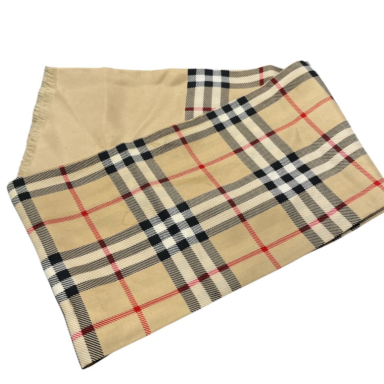 Burberry/バーバリー ストール 絹100％ 34×126cm C-KN マフラー