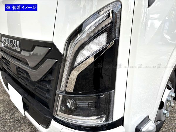 UDトラックス カゼット 超鏡面ステンレスメッキウィンカーライン 2PC - メルカリ