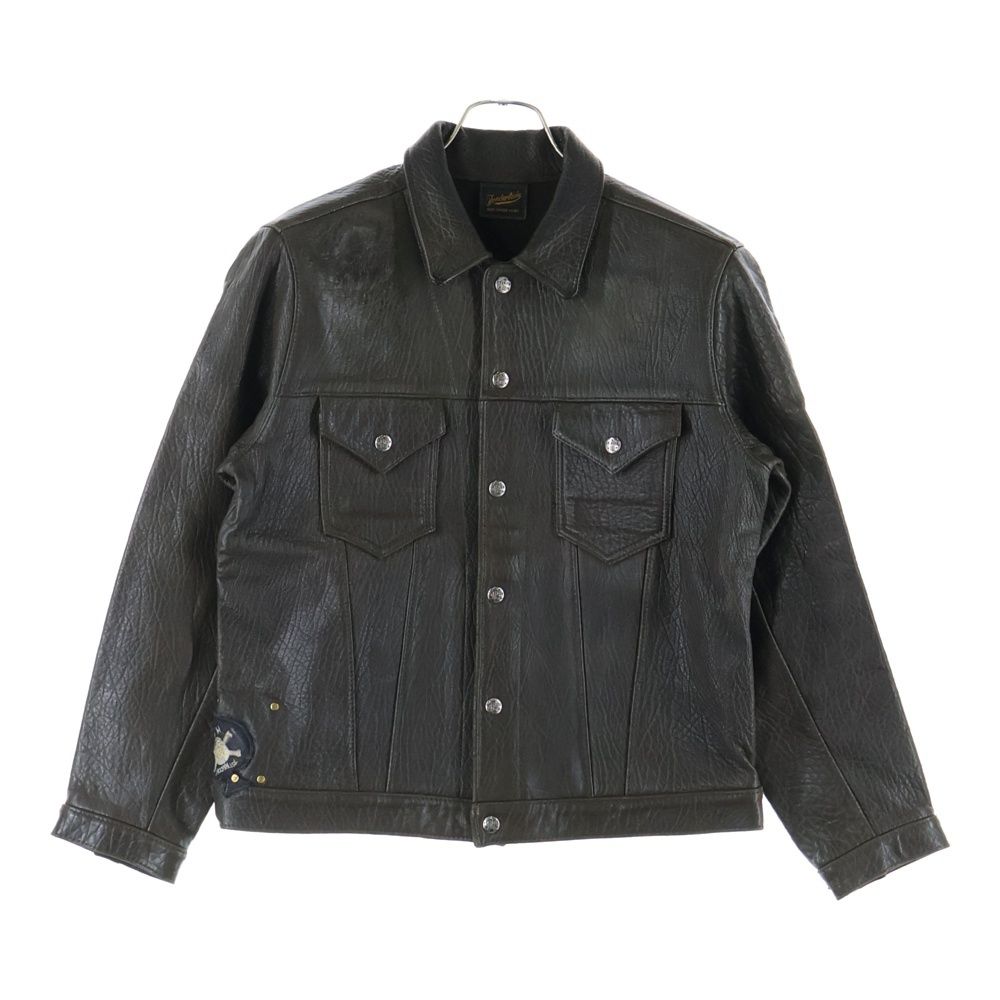 TENDERLOIN テンダーロイン SHEEPSKIN LEATHER JACKET シープスキン 羊革 レザー ジャケット ブラウン