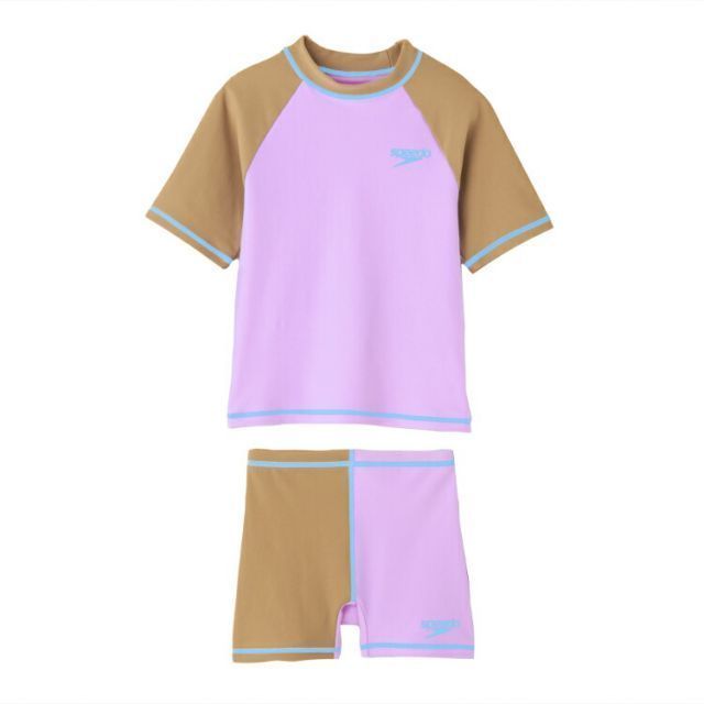 speedo スピード KIDS UNISEX SEPA マイアミL 120サイズ SLB22302 ML | スポーツ スポーツ用品 服 衣類 衣料品 水着 スイムウェア セパレート水着 キッズ ジュニア 4WAYストレッチ 長持ち素材 ピンドル付き