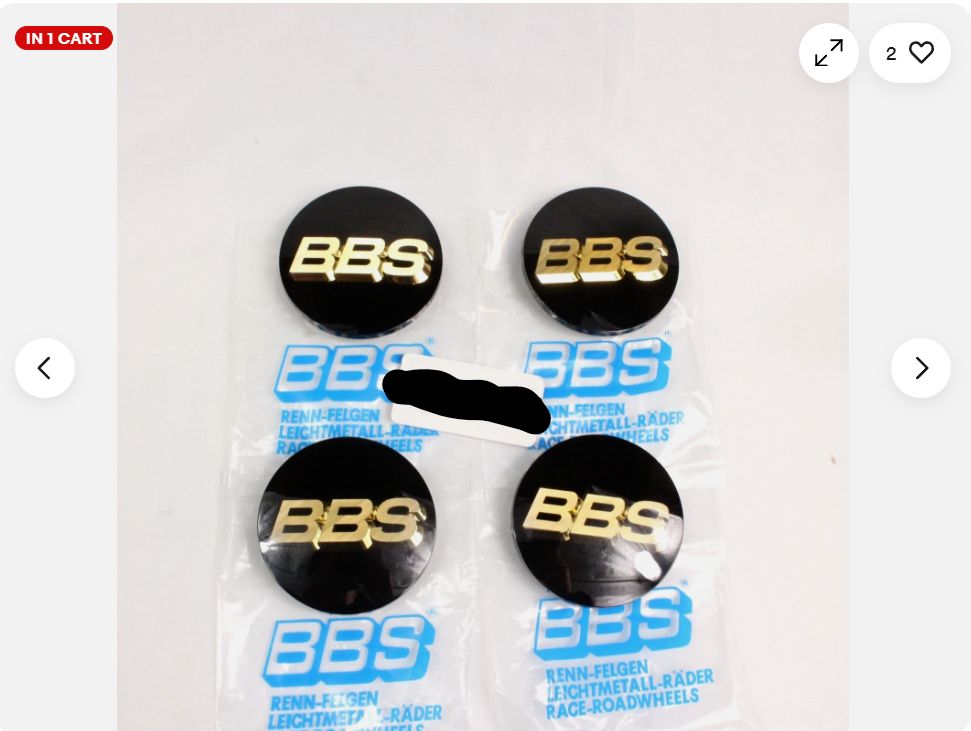 BBS センターキャップ P5624119 新品 未開封 4個 ブラック 金文字 BBSセンターキャップ 56 ブラック/金文字 4セット - メルカリ