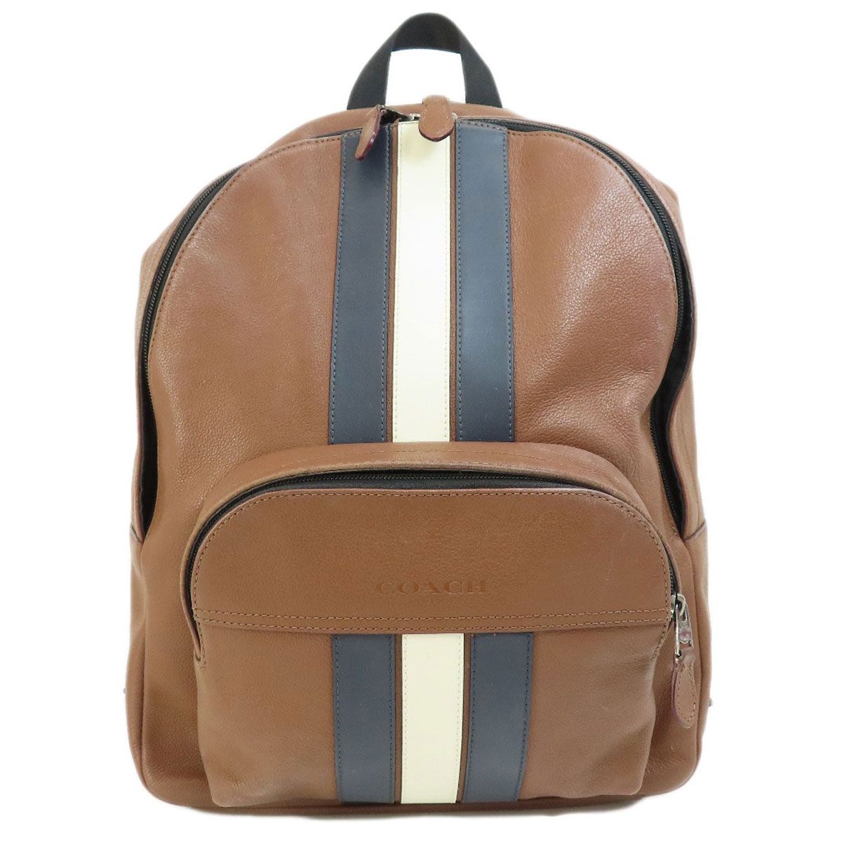 COACH コーチ F68995 ストライプ リュック・デイパック レザー 