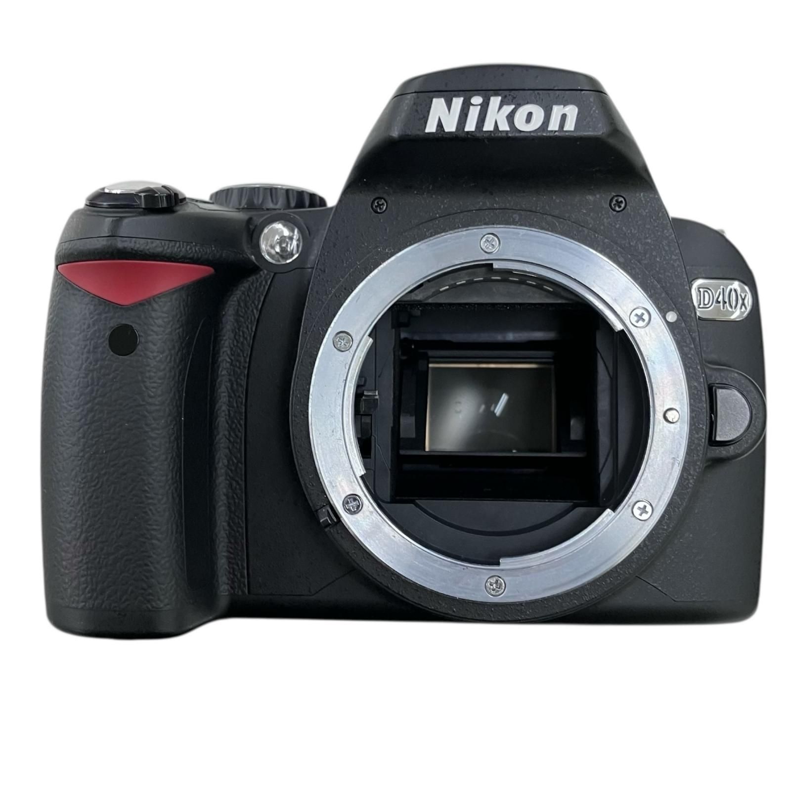 186000 ジャンク品 Nikon ニコン デジタル一眼レフ D40x ブラック