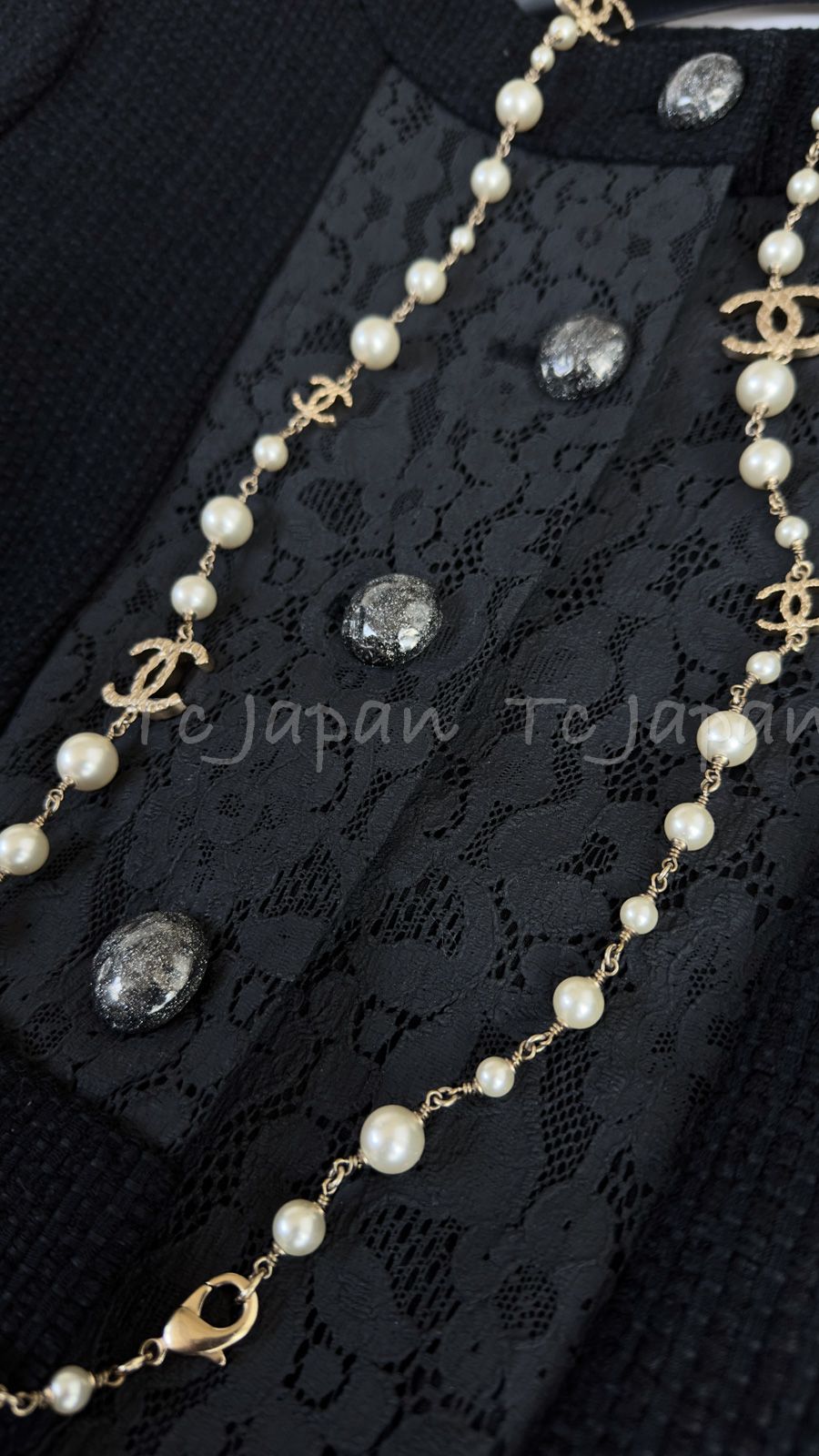 新品同様 シャネル CHANEL キーラ ナイトレイ着用 ブラック