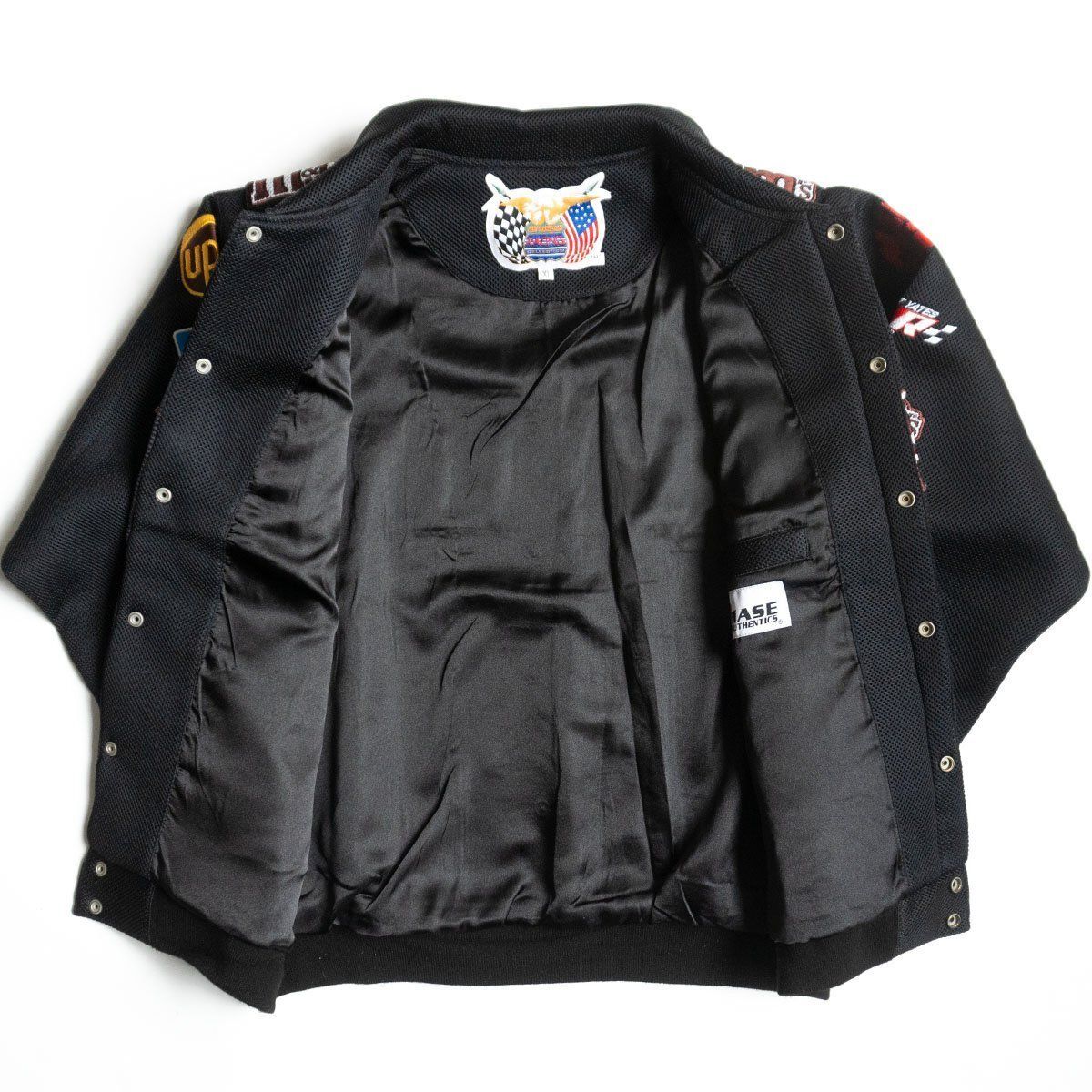 ★【m&m's】 Mサイズ レーシングジャケット エムアンドエムズ m&m's エムアンドエムズ レーシングジャケットブルゾン M L XL