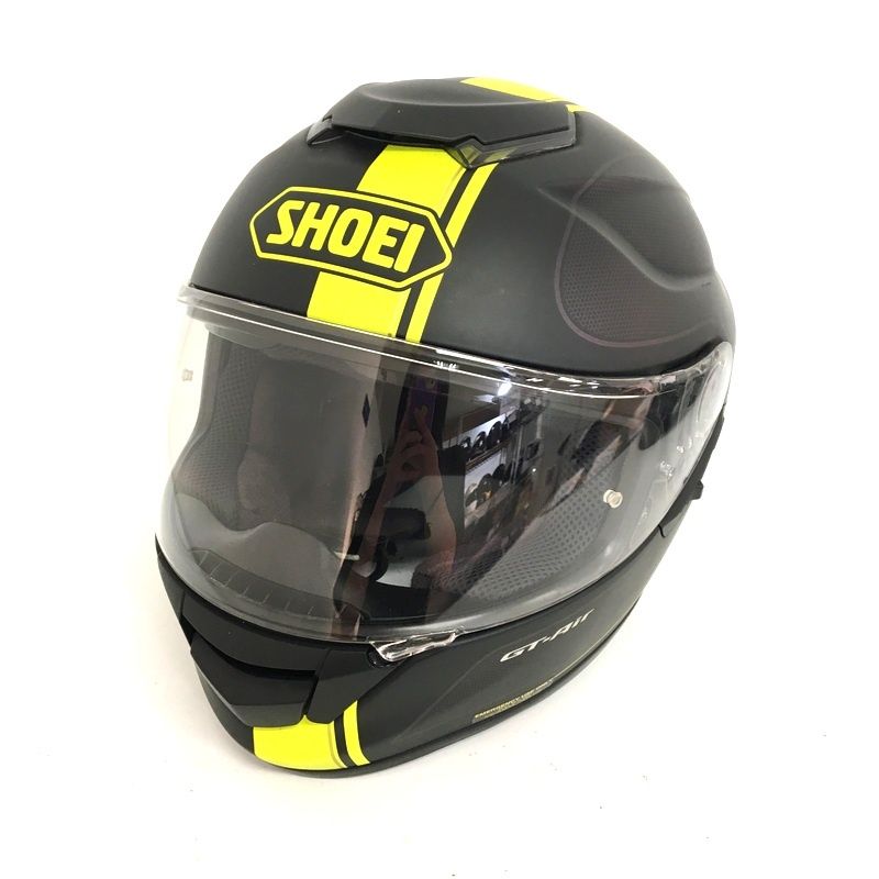 SHOEI ショウエイ GT-Air WANDERER TC-3 フルフェイスヘルメット 除菌消臭済 XLサイズ イエロー ブラック オートバイ ツーリング ライディング バイカー バイク用品 TA2770