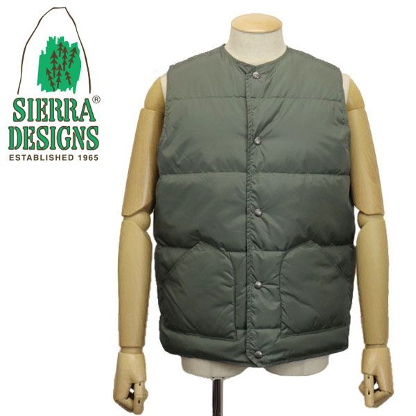SIERRA DESIGNS (シエラデザインズ) 8312 LIGHT DOWN VEST ライト