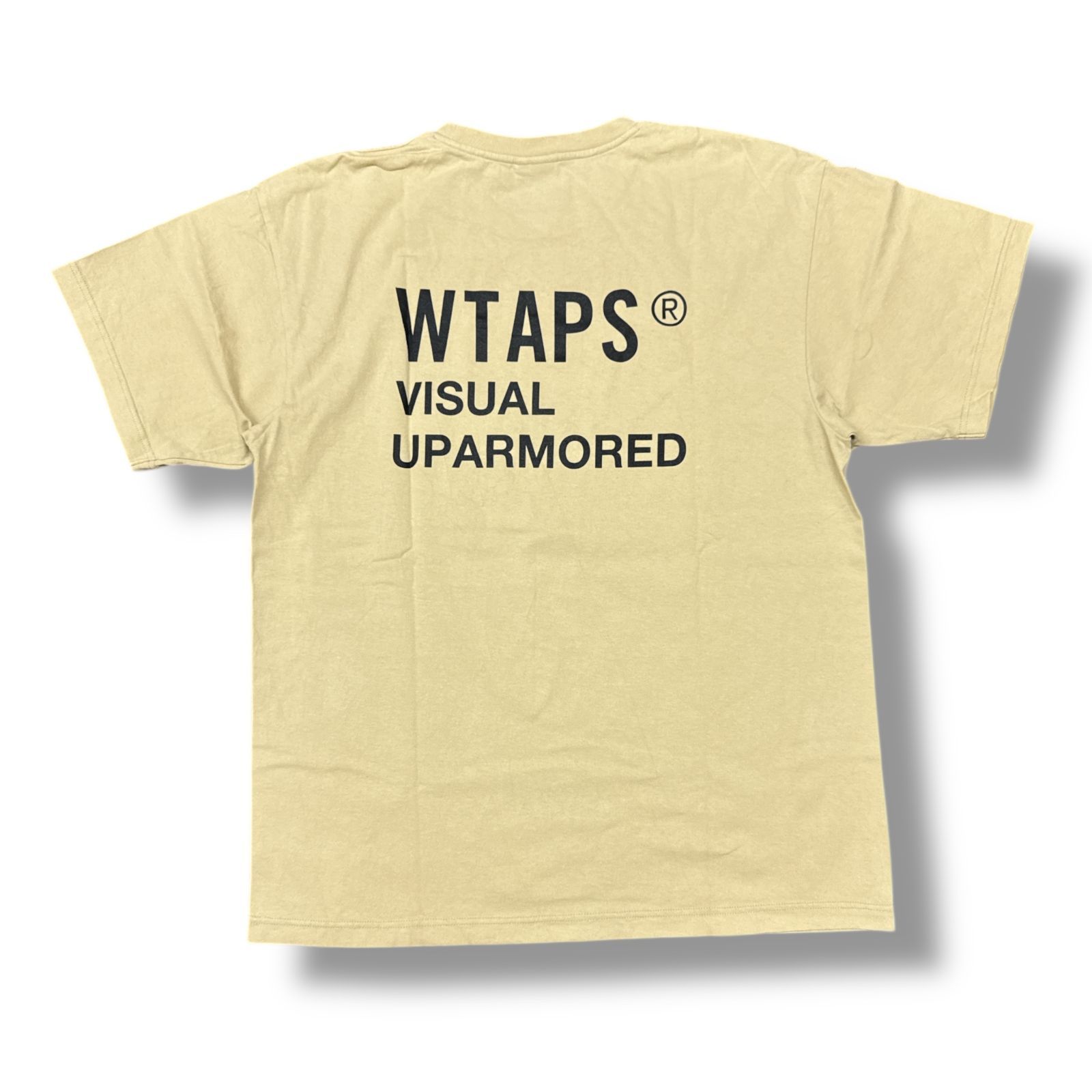 WTAPS 24SS FORTLESS / SS / COTTON ロゴプリント Tシャツ ダブル