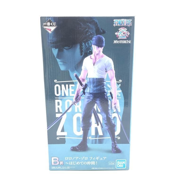 【未開封】一番くじ ワンピース THE GREATEST! 20th ANNIVERSARY B賞 ロロノア・ゾロ フィギュア はじめての仲間 Amazon | バンプレスト 一番くじ ワンピース THE GREATEST! 20th