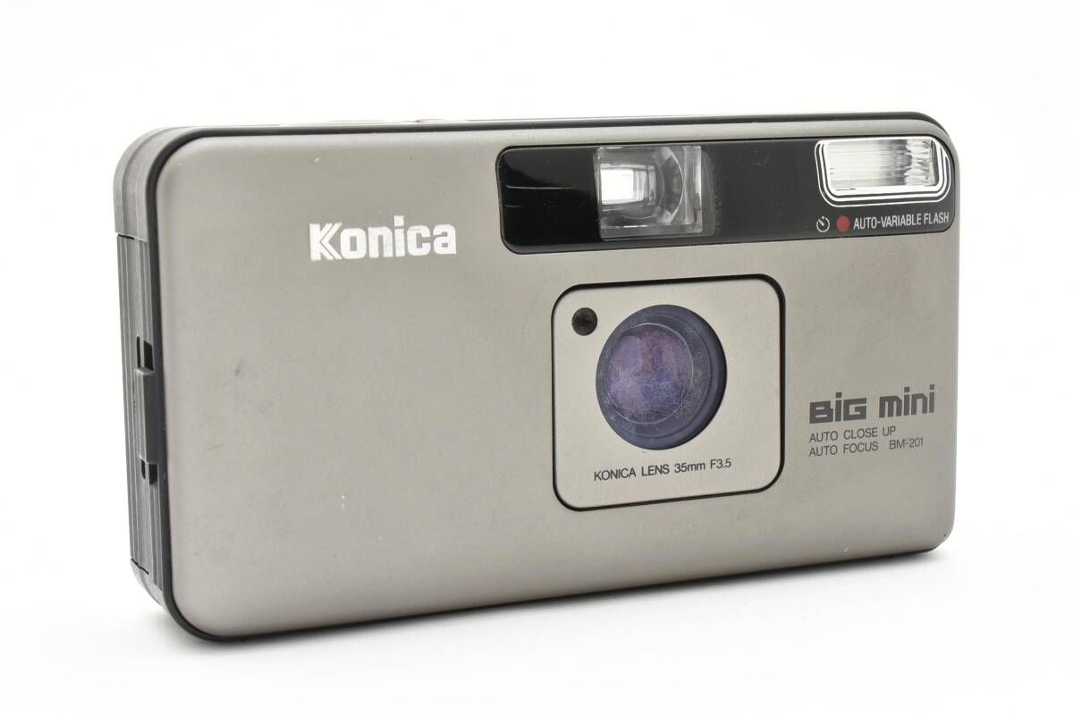 日本最大のブランド ☆訳あり大特価☆Konica コニカ コンパクト BM-201 mini BIG フィルムカメラ
