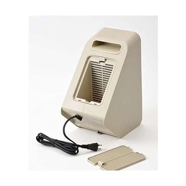 2アングル セラミックファンヒーター グレージュ BRUNO 2アングル セラミックファンヒーター（暖房器具 電気