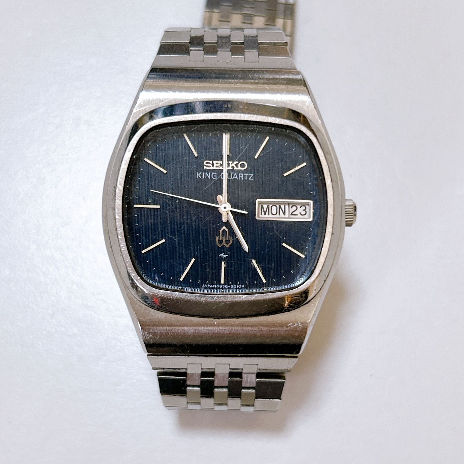 R7-3353 SEIKO KING QUARTZ 5856-5010 腕時計 1977 Seiko King Quartz 5856-5010 – TokeiMedic