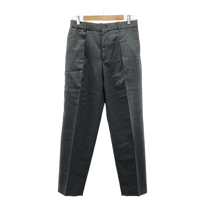 美品 マーカウェア サバイバルクロス ペグトップ スラックス グレー