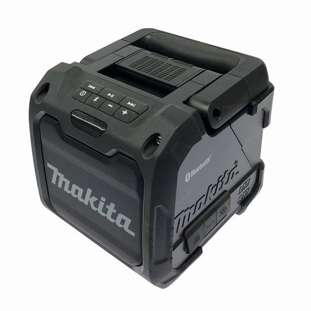 makita マキタ 10.8V|14.4V|18V|100V 充電式スピーカー MR200B 黒 本体＋ACアダプタ付 コードレス ポータブルスピーカー 116668